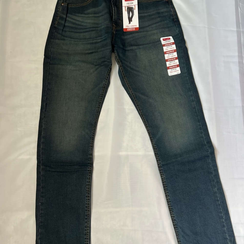 Wrangler Men's Dark Blue Slim Jeans